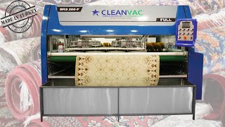 Cleanvac Otomatik Halı Yıkama Makinesi  Full Automatic Carpet Washing Machine [upl. by Blatt]