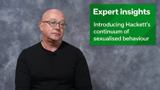 Introducing Hackett’s continuum of sexualised behaviour  NSPCC Learning [upl. by Liahcim241]