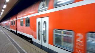 Abfahrt der BR 143 mit DR Dostos nach Braunschweig quotRaureifquot [upl. by Dody]