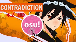 KSUKE – Contradiction feat Tyler Carter TV Size  Opening THE GOD OF HIGH SCHOOL osu [upl. by Yeldud]