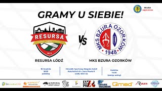 Resursa Łódź  MKS Bzura Ozorków [upl. by Caterina]