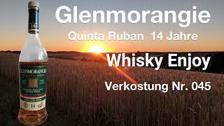 Glenmorangie Quinta Ruban 14 Jahre Verkostung Nr 045 [upl. by Aidyn]