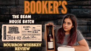 THE BEAM HOUSE BATCH BOOKERS BOURBON 202402 [upl. by Guglielmo]