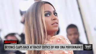 Beyoncé Claps Back At Bigoted Critics Over Performance At Country Music Awards [upl. by Milla627]