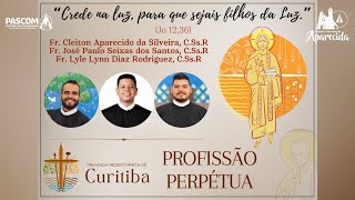 Celebração Eucarística com Rito de Profissão Perpétua dos Missionários Redentoristas [upl. by Atsirt]