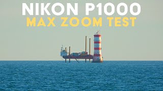 Nikon Coolpix P1000 Max Zoom Test  Lighthouse Repairs [upl. by Ikcaj841]