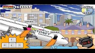 Sydney Shark Game All planes Destroyed Fast Motion [upl. by Noella]