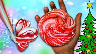 DIY Christmas Slime How To How to make Fluffy Slime [upl. by Oirrad471]