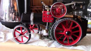 Meccano Ploughing Drum Winch For A Mamod Traction Engine II [upl. by Damien259]