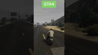 LCC Hexer GTA 5 VS GTA 4 shorts [upl. by Ahmed]