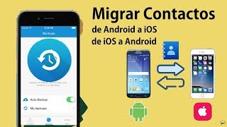 COMO PASAR CONTACTOS DE ANDROID A IPHONE  IPHONE A ANDROID [upl. by Baalman]