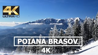 Poiana Brasov in 4K [upl. by Enymsaj401]