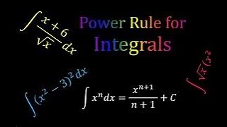 Calculus Indefinite Integrals Power Rule [upl. by Anolla363]