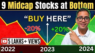 Huge Correction in 9 mid cap stocks  Best Stocks for 2024  Rahul Jainrahuljainfinance rahuljain [upl. by Adelice]