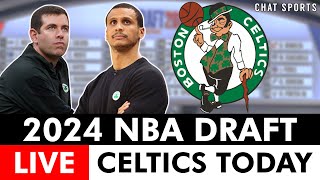 Boston Celtics NBA Draft 2024 LIVE  Round 2 [upl. by Kuster]