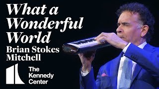 Brian Stokes Mitchell reimagines Louis Armstrongs quotWhat A Wonderful Worldquot  The Kennedy Center [upl. by Uoliram]