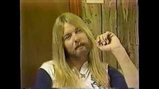 1982 Gregg Allman talking about Dickey Betts during interview for his newly formed Gregg Allman Band [upl. by Ribaj127]