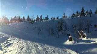 naturparkschwarzwaldblog PistenbullyFahrt im Skizirkus Unterstmatt [upl. by Fania743]