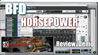 BFD HORSEPOWER  DemoReview [upl. by Appilihp319]