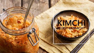 Kimchi selber machen Rezept  Vegan [upl. by Elisabet497]