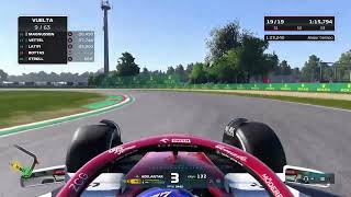 F1 22  Carrera al 100 en el Autódromo de Imola EmiliaRomagna con Valtteri Bottas Alfa Romeo [upl. by Dilisio]