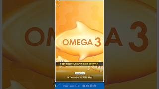 Benefit of Fish oil  Omega 3 For Hair Loss viral fish omega3 amazing [upl. by Ethben]