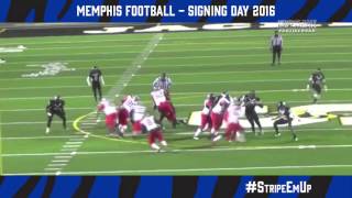 Memphis Football  Darrell Henderson Highlights  Signing Day 2016 [upl. by Platas]