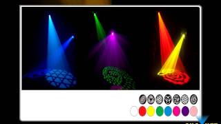 Intimidator Scan LED 200 bright and compact with tons of features from CHAUVET [upl. by Garlen714]