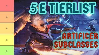 Artificer 5e Subclasses RANKED  DnD 5e Tierlist [upl. by Ikkaj]