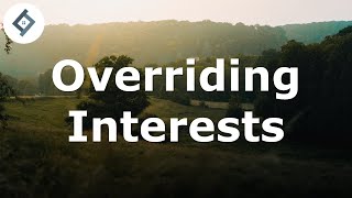 Overriding Interests  Land Law [upl. by Enailil525]