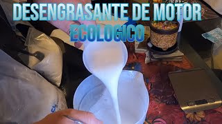 como hacer desengrasante para motor biodegradable [upl. by Beth]