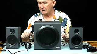 Logitech Z333 Speakers  Full Review amp Sound Test with Bluetooth [upl. by Athallia]