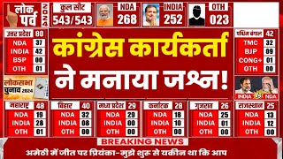 Loksabha election result Live 2024। लोकसभा चुनाव रिजल्ट । INDIA vs NDA Rahul Modi [upl. by Troth179]