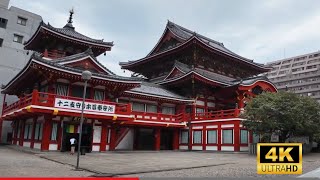 Japan Osu Kannon Temple in Nagoya  4K HDR Walking Tour [upl. by Carlson408]