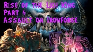 Warcraft 3 custom campaign Rise of the Lich King part 4 [upl. by Jolyn]