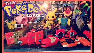 Every Pokédex So Far 11 Short Toy Reviews in 1 [upl. by Atiseret618]