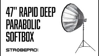 47quot Rapid Deep Parabolic Softbox [upl. by Fantasia727]