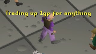 1GP Trade Up how far can it go  OSRS Challenge [upl. by Isiad]