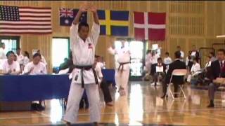 Boys Kata 1617 2005 Itosuryu World Championships [upl. by Oap]