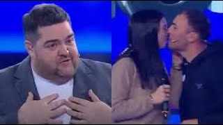 ¡DEJARÓN ATÓNITO A BARASSI En medio de AhoraCaigo un participante le propuso casamiento a su novia [upl. by Andria]