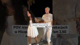 Historia oparta na faktach 😂 friends holiday wakacje hiszpania singing youtubeshorts foryou [upl. by Pauletta420]