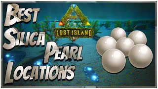 Best Silica Pearl Locations In Ark Lost Island [upl. by Etaner]