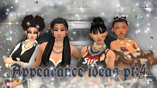 Avakin Life Appearances ideas pt 4🤍🤍 [upl. by Orodoet63]