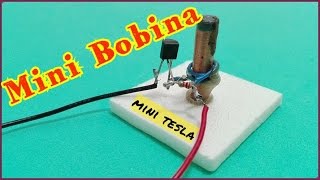 Mini Bobina Tesla y Revisión de posibles fallos [upl. by Gerge]