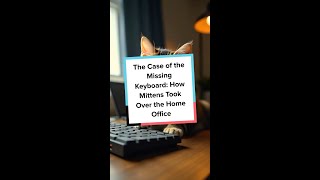 Mittens vs Keyboard The Hilarious Battle for the Home Office [upl. by Ayotyal]