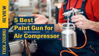 Best Paint Gun for Air Compressor On 2024 [upl. by Rydder]