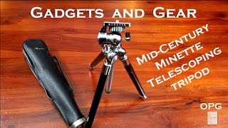 MidCentury Minette Telescoping Tripod [upl. by Uriiah315]