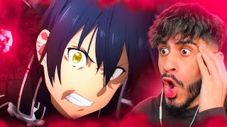 KIRITO GOLD EYES VS QUINELLA  Sword Art Online Season 3 Episode 24 REACTION [upl. by Pomfret]