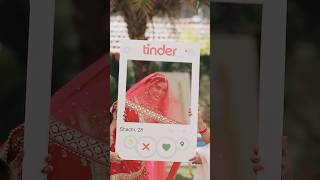 Most Creative Bridal Entry  Wedding Video  Tinder Love  Firdaus  Shachi Pathak [upl. by Meredi437]