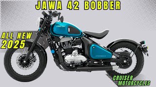 2025 Jawa 42 Bobber Review  First Ride A Blend of Vintage Aesthetics and Modern Performance [upl. by Atiuqat878]